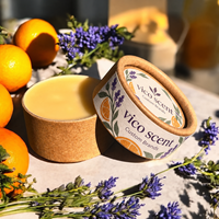 Parfum Solide Marque Blanche Botanique Sans Alcool Faible MOQ 500g Pot Rond avec Emballage de Détail pour Marques de Boutiques