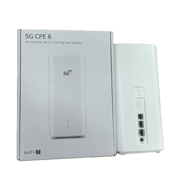 New 5G CPE Router H165-383 with SIM Card Support Firewall & VPN Built-in Antennas WPS Wireless 3000Mbps Max LAN Speed