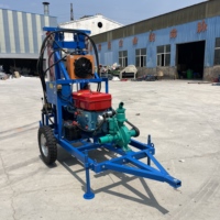 Machine de forage de puits d'eau de 200 m, certifiée CE ISO9001, fabriquée en Chine, pour le forage de puits et de sondages