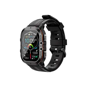 אופנה חדש c26 1.96 smartwatch מסך 1atm עומק עמיד למים תרגיל שיחות שעונים גברים c26 שעון חכם