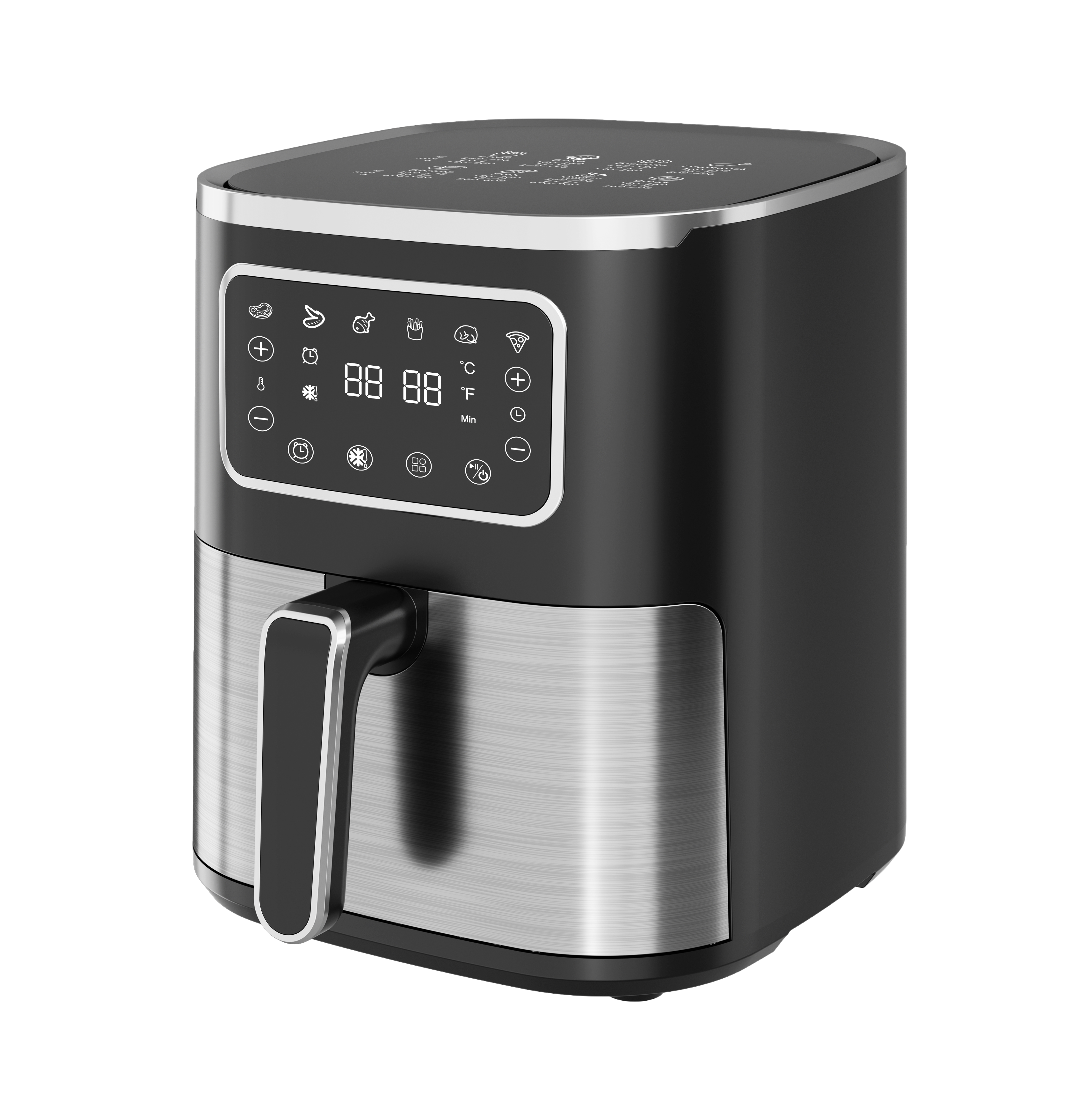 Smart 5 Liter Digital Air Fryer Top Quality Household Kitchen Appliances Fast Cooking Healthy 5 Liter Digital Air Fryers