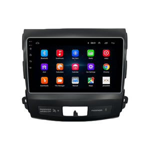 Pour Mitsubishi <span class=keywords><strong>Outlander</strong></span> 2005-2012 Autoradio Appareil Double 2 Din Octa-Core Quad Android Stéréo de Voiture GPS Navigation Carplay - Product Image 1
