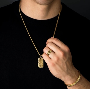Ispirare gioielli in acciaio inossidabile solido bracciale d'acanto stile Punk antico <span class=keywords><strong>roma</strong></span> motivo architettura classica raffinata arte - Product Image 6