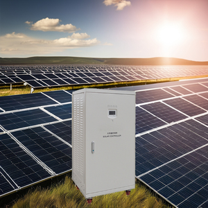 Sistema de Energía Solar de 50KW Compatible con Controlador de Carga Solar PWM de 200A con Pantalla LCD de Carga MPPT de 300A, Sistema de 12V/24V - Product Image 1