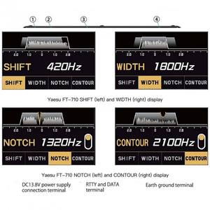 วิทยุสื่อสาร Yaesu FT-710 100W 50MHz 70MHz ย่าน AESS คลื่นสั้น ขนาดกะทัดรัด SDR สำหรับนักวิทยุสมัครเล่น ใช้ได้ทั้งแบบเคลื่อนที่และสถานีฐาน - Product Image 1