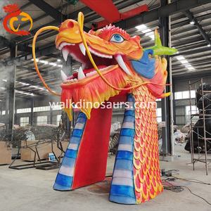 Décorations de porte dino pour parc à thème, design personnalisé, pour l'entrée du parc jurassique des dinosaures - Product Image 2