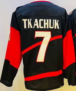 Nouveaux maillots de hockey sur glace cousus en gros 2025 Ottawa 7 Brady Tkachuk 28 Claude Giroux 12 DeBrincat 72 Chabot 18 Stutzle - Product Image 4