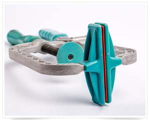 Pince de serrage rapide en métal pour charpentier, type C, pour le travail du bois et la soudure, auto-ajustable, à dégagement rapide, pince à bois, pince frontale - Product Image 1