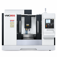 Centre d'usinage vertical CNC 5 axes VMC855 de haute qualité Shandong GSK BT40 à prix compétitif