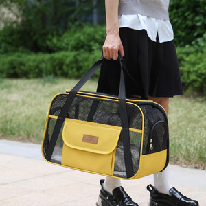 Moda evcil hayvan taşıyıcı çanta sıcak satış yüksek kalite dayanıklı genişletilebilir havayolu onaylı seyahat için kedi çantası Pet kafesleri taşıyıcı - Product Image 1