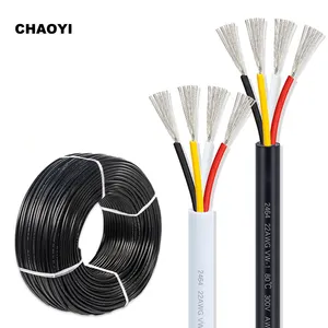 Tùy biến tiêu chuẩn Mỹ ul2464 Bốn lõi dây điện 22AWG 4 lõi vỏ bọc điện đóng hộp dây đồng ul dây điện tử