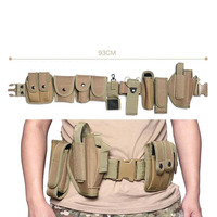 Ceintures d'entraînement de sécurité multifonctionnelles, kit d'entraînement tactique en plein air, ceinture pratique avec poche pour fournitures