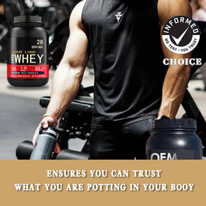 חלבון מי גבינה תוספי תזונה למבוגרים תזונת ספורט בניית שרירים אבקת חלבון מי גבינה מבודדת 50 גרם+ למנה ירידה במשקל - Product Image 6