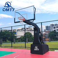 L'usine fournit des modèles pliants de cerceau de basket-ball électro-hydraulique pour le support de basket-ball d'entraînement de jeu