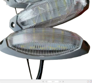 Feu de gabarit LED 24V pour bus, feu de signalisation universel rouge/blanc pour toit de bus Ankai Yutong Kinglong - Product Image 5