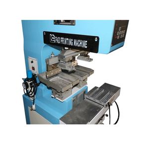 เครื่องพิมพ์แพดแบบกึ่งอัตโนมัติสองสี รุ่นใหม่ ขายดี พร้อมถาดหมึกกว้าง สำหรับพิมพ์ฉลาก หลอดพลาสติก และงานพิมพ์กราเวียร์ - Product Image 5