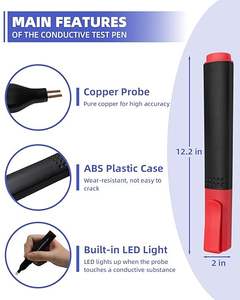 Prueba conductora segura de fábrica, probador de puesta a tierra, alfombrilla de puesta a tierra y sábana de cama, productos de seguridad - Product Image 5