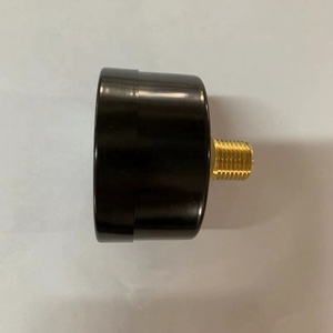 مقياس ضغط الهواء الجاف <span class=keywords><strong>2</strong></span> بوصة (50) 0-140 رطل لكل بوصة/10 بار ، حافظة فولاذية ، حامل خلفي NPT - Product Image 5