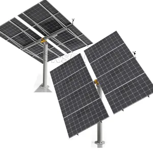 值得信赖的单柱倾斜太阳能跟踪控制器回转驱动太阳能跟踪套件，带可靠的太阳能支架