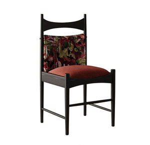 Silla de Comedor Moderna de Lujo de Madera Maciza Estilo Mediados de Siglo, Respaldo Nórdico Francés, Ecológica, para Sala de Estar, Hogar, Hotel, Restaurante - Product Image 1