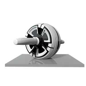 Vente en gros de nouveaux produits roue abdominale à haute charge fitness à domicile rouleau d'exercice ab avec genouillère