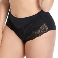 Culottes Quotidiennes Personnalisées pour Femmes Mûres, Sexy, Taille Moyenne, Grande Taille, en Nylon Tricoté Uni