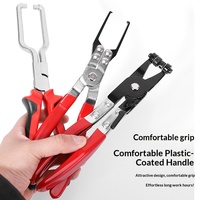 Kit d'outils de réparation automobile – Pince de déconnexion de conduites de carburant, Pince de séparation de circlips, Pince à colliers de serrage – Multi-usages