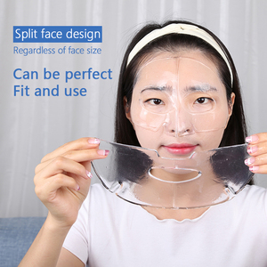 Produttore Logo personalizzato bambini gelatina foglio facciale maschera trasparente per il viso con scollo vitamina C e maschera di cristallo a base di erbe - Product Image 5