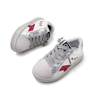Lentejuelas estrella bebé calzado Niña Zapatos casuales venta al por mayor moda Otoño deporte niños zapatos personalizados planos <span class=keywords><strong>niño</strong></span> niños zapatillas <span class=keywords><strong>blancas</strong></span> - Product Image 3