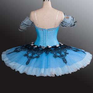 Tutu Oriental Classique Professionnel Bleu Le Corsaire Variation Danseur Personnalisé Bluebird 12 Couches Ballet Tutu - Product Image 2