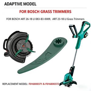 Repuestos para cortacésped, paquete de 32 cuchillas de recorte F016800372 de 26 cm para ART 26-18 LI 083-B3-0009 /ART 23-18 LI, herramienta de jardín - Product Image 5