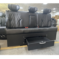 STSF-JD Canapé-lit électrique de luxe pour siège arrière, conversion de siège de voiture, banquette personnalisée pour sièges de fourgonnette Mercedes-Maybach Sprinter