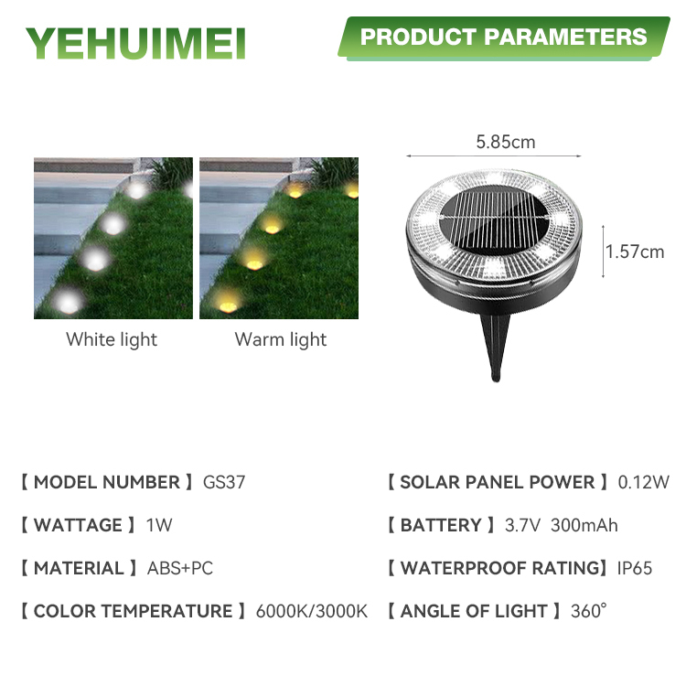 Modern Motion Sensor Security Outdoor Waterproof Ip65 Garden Lights Villa Courtyard Lawn Landscape Led Ground Light · image 2