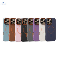 Coque de Téléphone UNIGRACE de Luxe Magnétique avec Protection et Recharge sans Fil pour iPhone 17 16 Pro Max 15 13