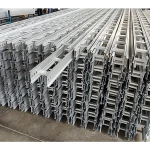 Factory Directly Supply Ladder Type Long Span Cable Tray With Cover