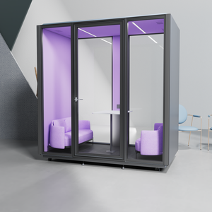 Installation <span class=keywords><strong>facile</strong></span> Espace de travail Téléphone de réunion acoustique Musique de travail Maison Chambres simples portables <span class=keywords><strong>Cabine</strong></span> insonorisée Pods de bureau - Product Image 3