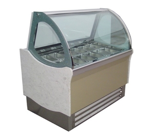Offre Spéciale acharné casseroles crème glacée profonde affichage réfrigérateur congélateur vitrine avec 6 panz pour glace-crème glacée - Product Image 6