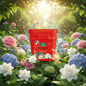 Savon à lessive en poudre naturel aux ingrédients biologiques, nettoyant en profondeur, détachant, détergent écologique, parfum personnalisé - Product Image 4