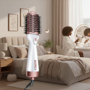 แปรงไดร์ผม KEMEI Km-565 1300W แบบพกพา ใช้ไฟฟ้า พร้อมไอออน จัดแต่งทรงผมได้หลากหลาย  เครื่องมือทำผมระดับซาลอน ขายส่งจากโรงงาน - Product Image 6