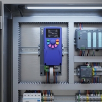 Convertisseur de fréquence VFD à commande vectorielle triphasée 220V 380V pour pompes, variateur de vitesse pour moteur AC 1-20HP