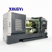 Torno CNC de Cama Inclinada TCK63 para Mecanizado de Piezas Metálicas, Guía Lineal de Alta Rigidez, Centro de Torneado CNC Automático
