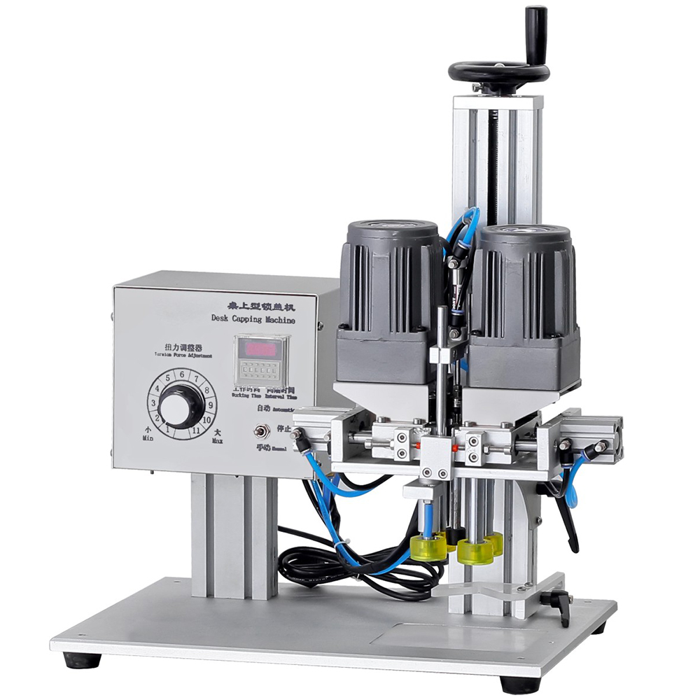 G-O китайская фабрика GZ promake мешочки полуавтоматическая укупорочная винтонарезной станок настольная укупорочная машина