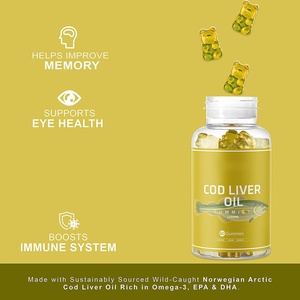 OEM частная марка Omega 3 рыбий жир добавка мармелад высокое качество рыбий жир жидкий мармелад - Product Image 2