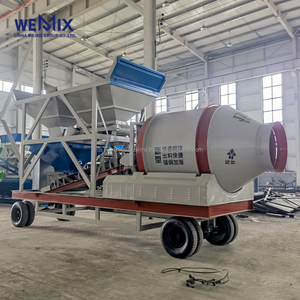 YHZM1500 Centrale à béton mobile Centrale à béton mobile Mélangeur à tambour à tambour Centrale à béton mobile - Product Image 1