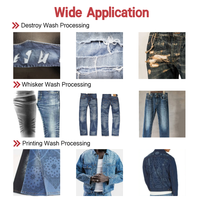 ARGUS 3D Textile Jeans Logo Laser Machine de Gravure 100W CO2 Prix Spécial Jeans & Glass Industries Supports DXF Format