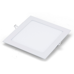LED ultra-fino luz embutida luz do painel 9w12w circular quadrado engenharia alumínio luz de teto escondida - Product Image 1