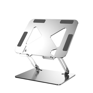 Oem bán chạy nhất có thể điều chỉnh chiều cao và thiên thần máy tính xách tay đứng chủ Carbon thép bạc đen xám kim loại máy tính xách tay đứng cho bàn - Product Image 6