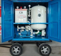 Nouvelle machine de purification d'huile hydraulique et de turbine par filtration sous vide avec déshydratation et séparation de l'eau, capacité 100L, usage industriel