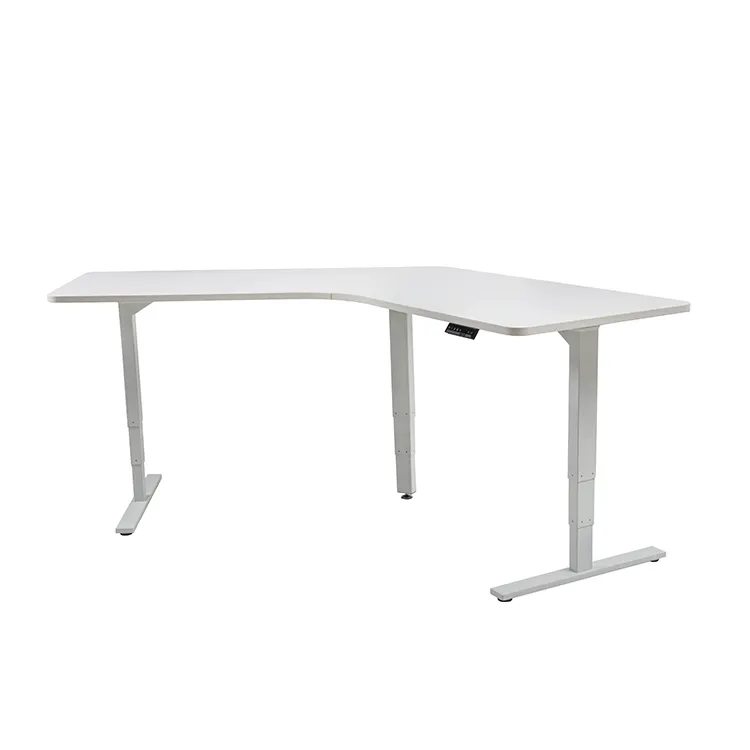 Nate 3AR3 Made in China Latest Height Adjustable Electric Sit and Stand Desk White