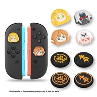 Coque de protection en silicone HX Switch2 avec 2 boutons, motif Princesse Zelda, pour manette de console de jeu, sans vibration, design personnalisable pour